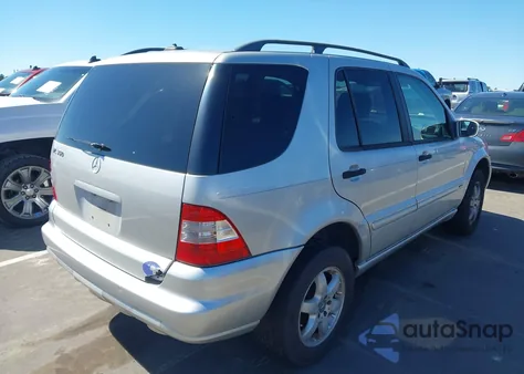 2003 Mercedes-Benz Ml 350 from USA, damaged, VIN 4JGAB57E03A410949